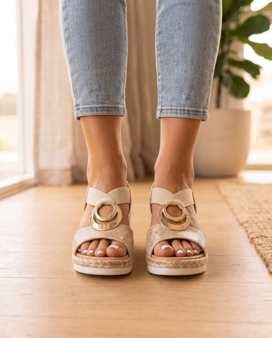 Elara | Wedge Sandals