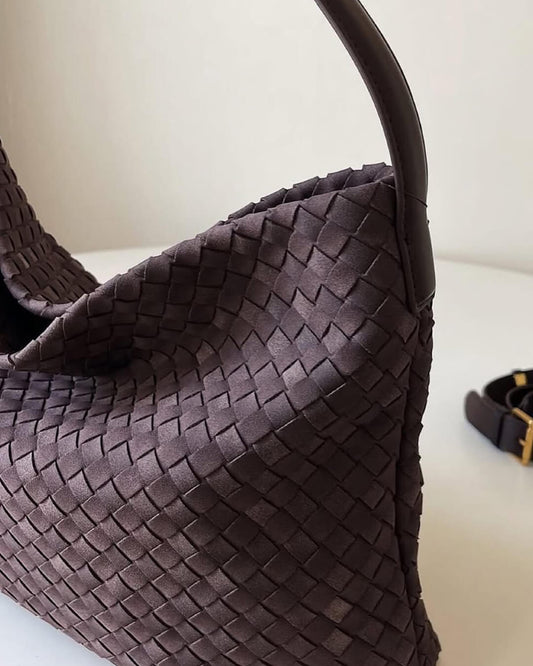 Hester Suede-Look Tote Bag — Casuarina