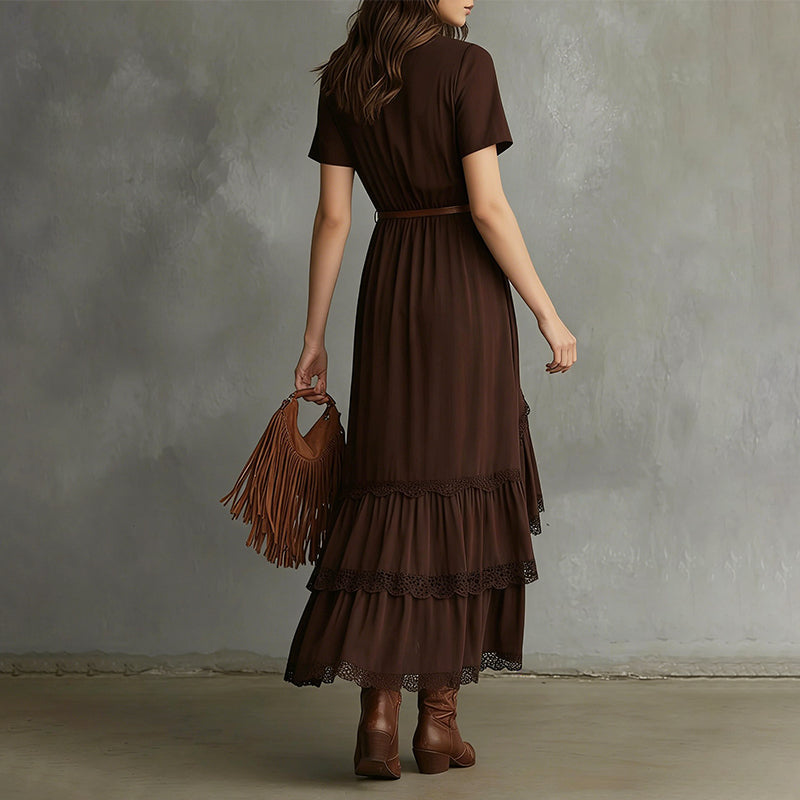 Tahlia Wrap Maxi Dress