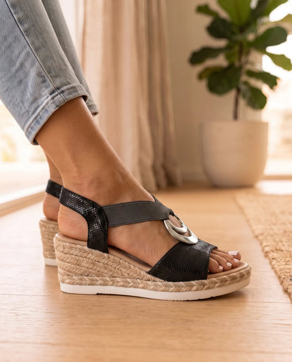 Elara | Wedge Sandals