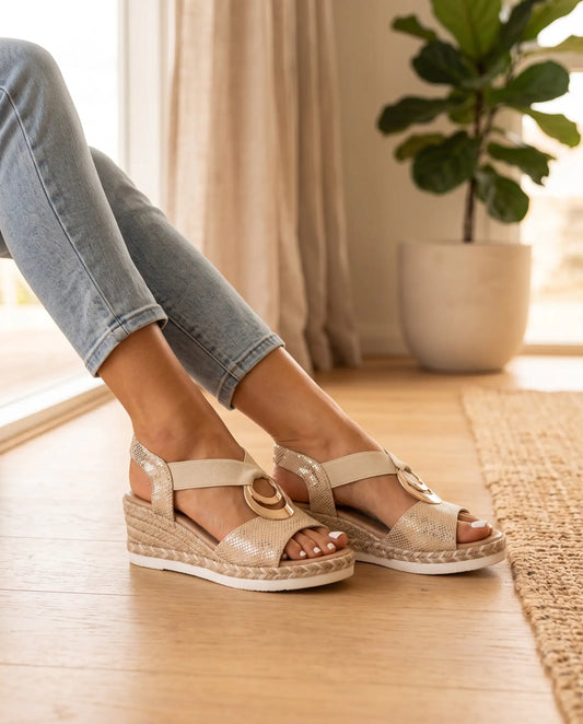 Elara | Wedge Sandals