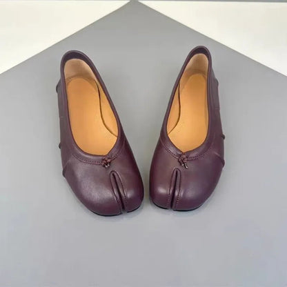 Eliza Split-Toe Mules — Casuarina