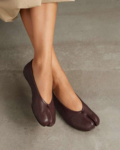 Eliza Split-Toe Mules — Casuarina