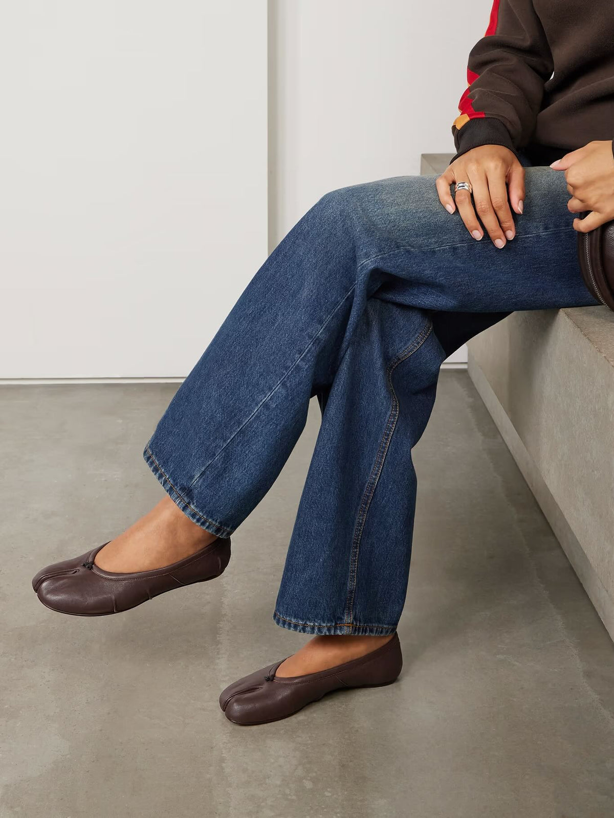 Eliza Split-Toe Mules — Casuarina