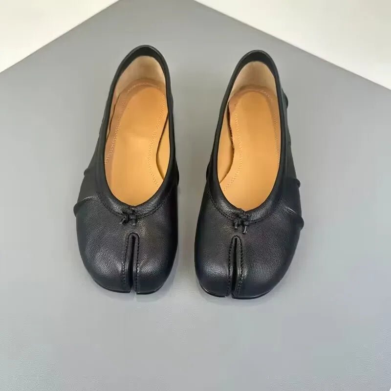 Eliza Split-Toe Mules — Casuarina