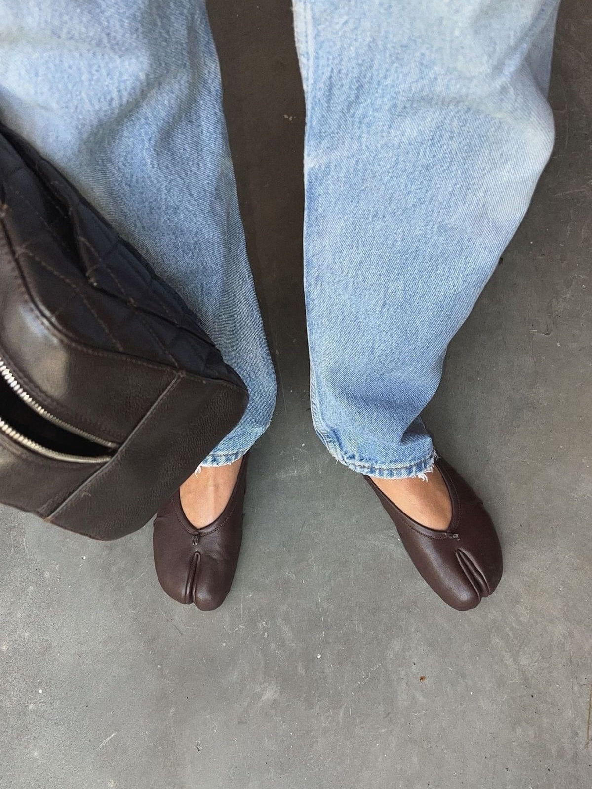Eliza Split-Toe Mules — Casuarina