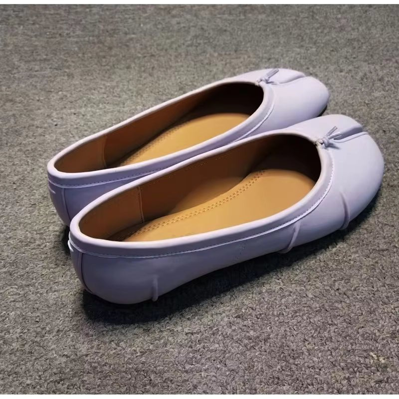 Eliza Split-Toe Mules — Casuarina