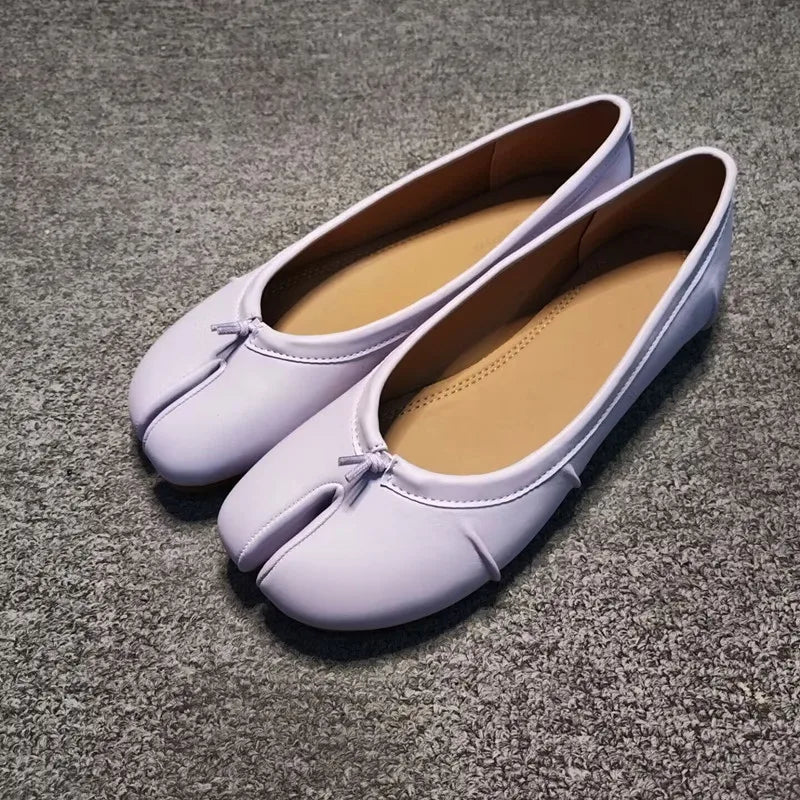 Eliza Split-Toe Mules — Casuarina