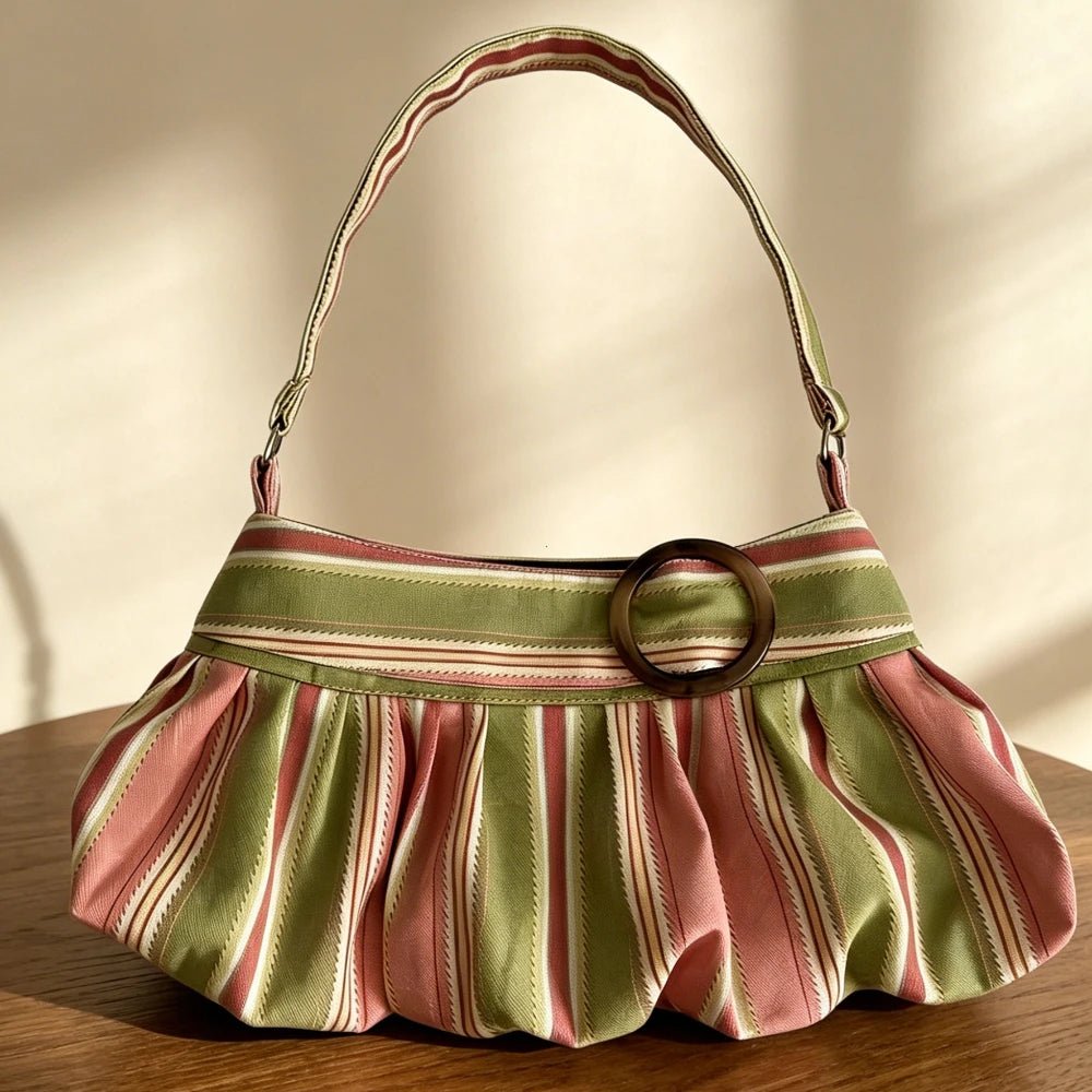 Felicity Striped Shoulder Bag — Casuarina