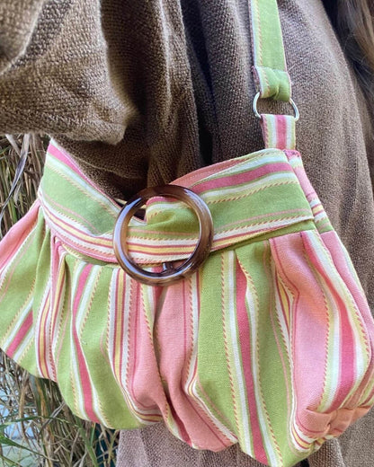 Felicity Striped Shoulder Bag — Casuarina