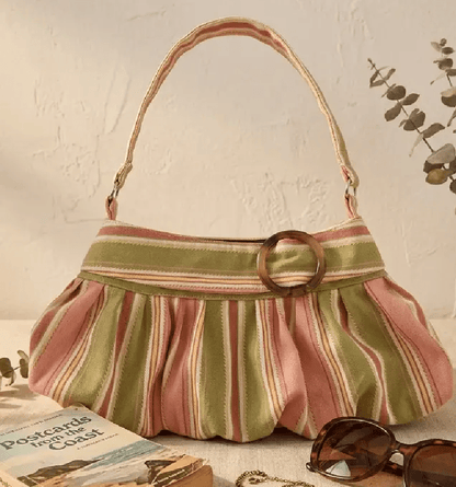 Felicity Striped Shoulder Bag — Casuarina