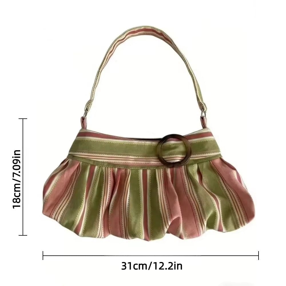 Felicity Striped Shoulder Bag — Casuarina