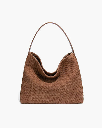 Hester Suede-Look Tote Bag — Casuarina