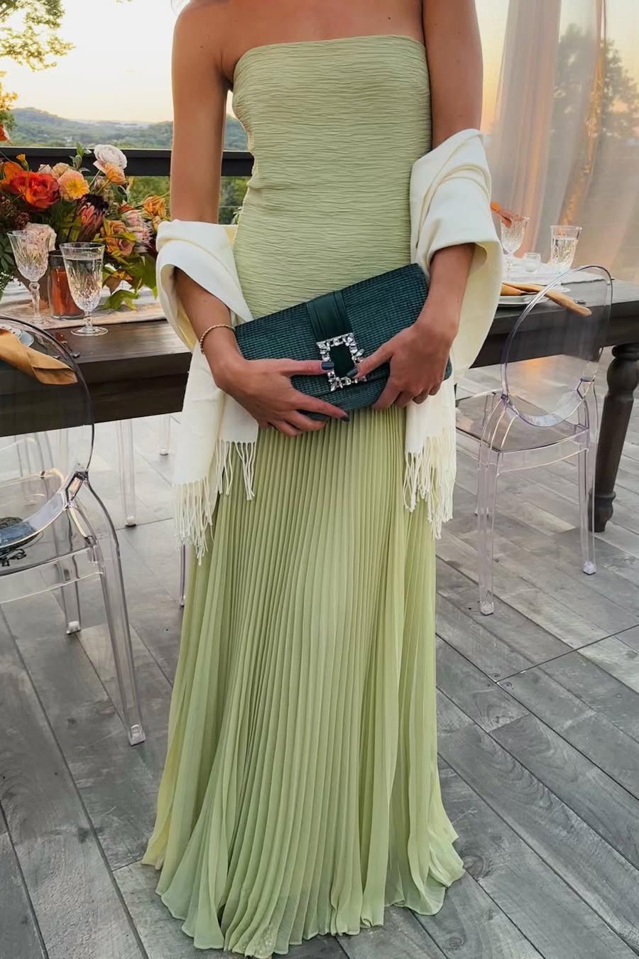 Katia Strapless Maxi Dress — Casuarina