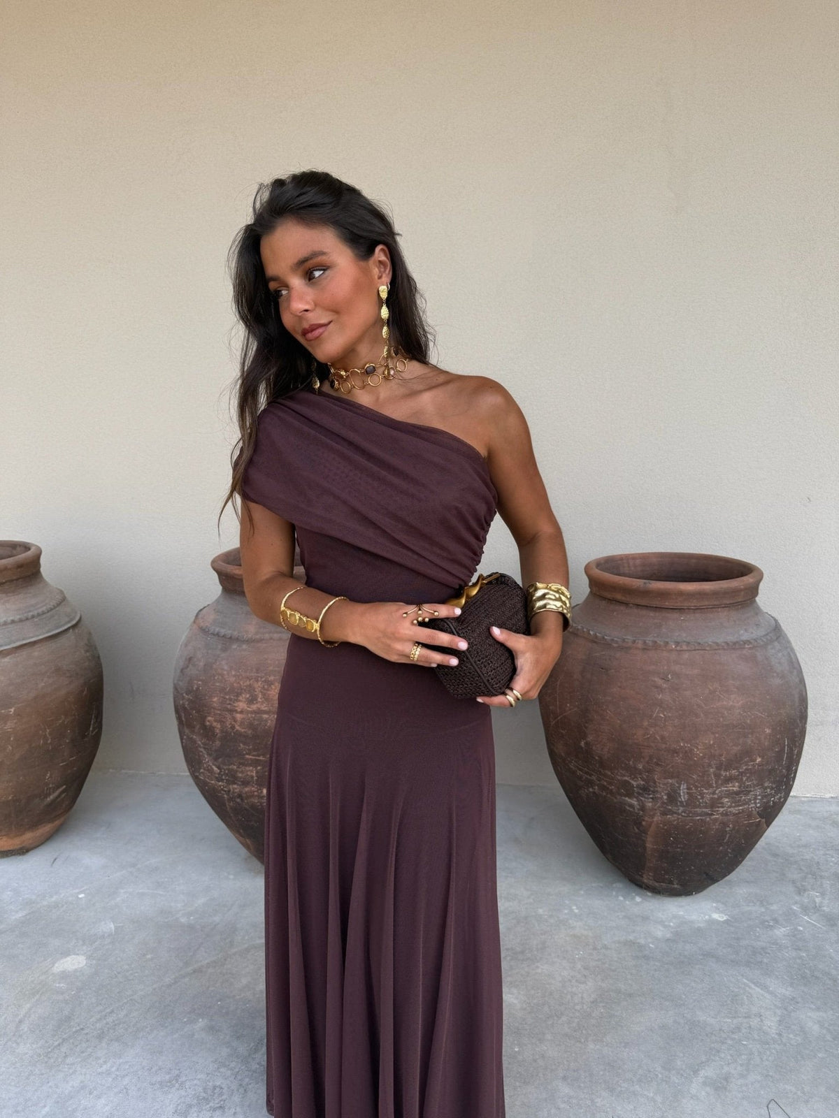 Laurel Mesh Maxi Dress — Casuarina