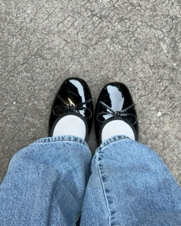 Opal Bowtie Ballet Flats — Casuarina