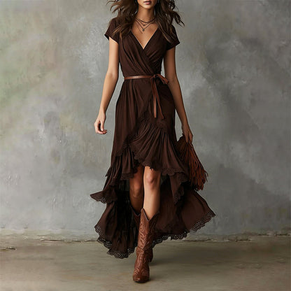 Tahlia Wrap Maxi Dress