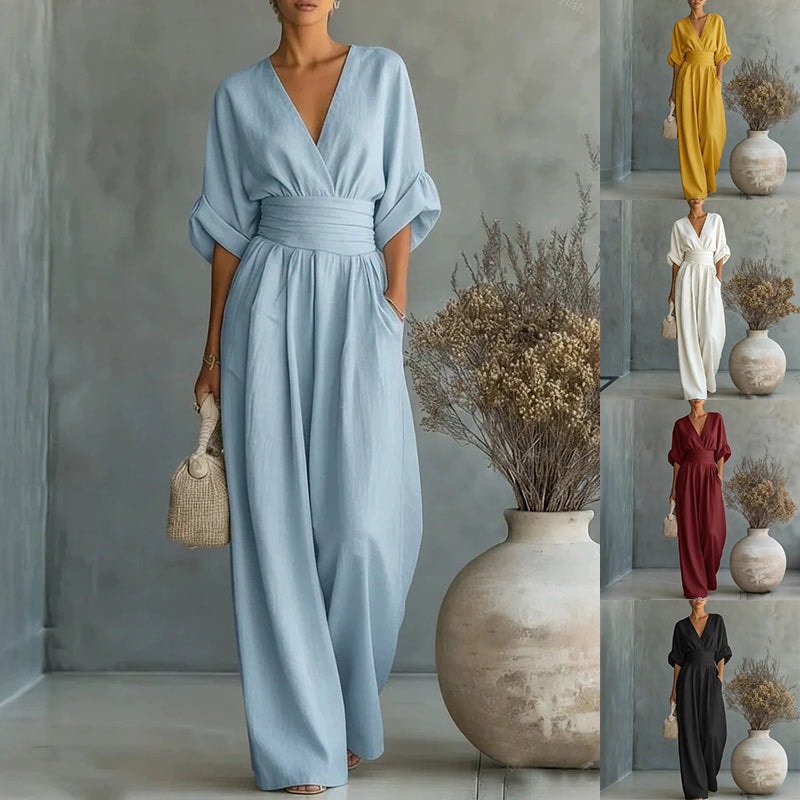 Casuarina Sylvie Wide Leg Jumpsuit — colourway collage